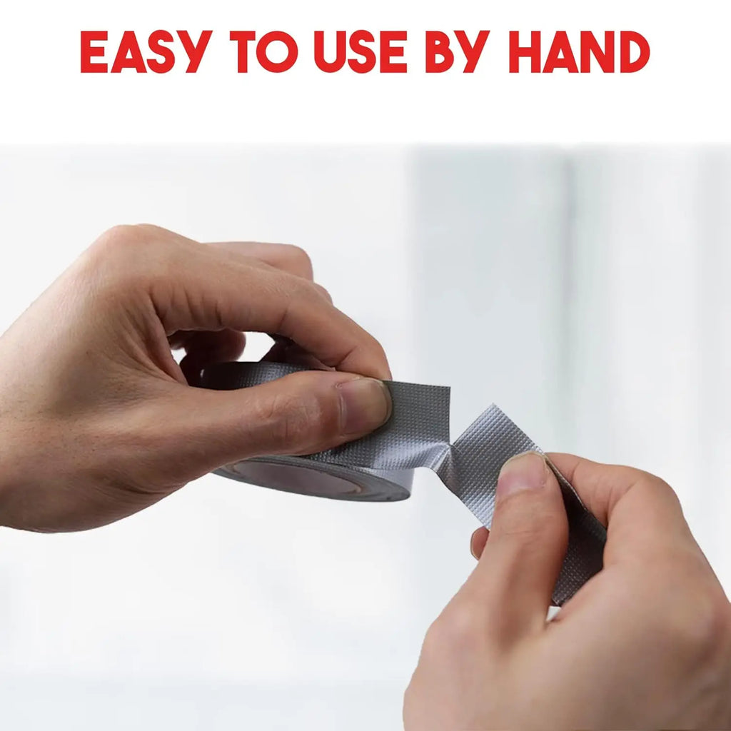 2/4 Rolls Mini Hvac Tape 10 Yards Pocket-Size Heavy-Duty Tape Hand-Tearable for Window Screen Repair Tape Travel Quick Repairs Oasis Select