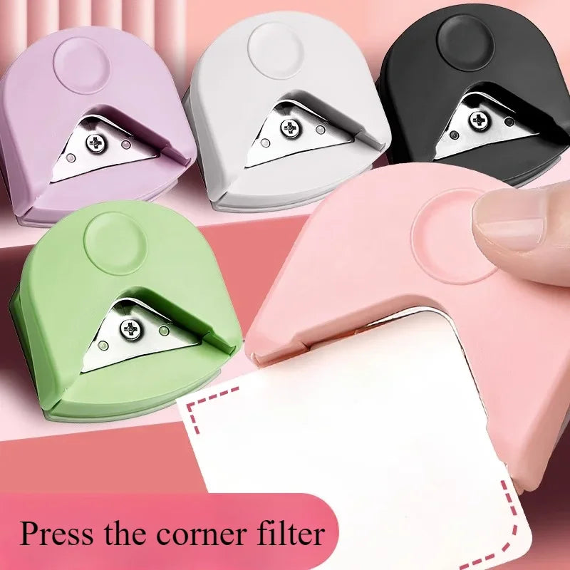 circle cutter button maker Corner round machine corner punching portable paper cutter card photo cutting Oasis Select