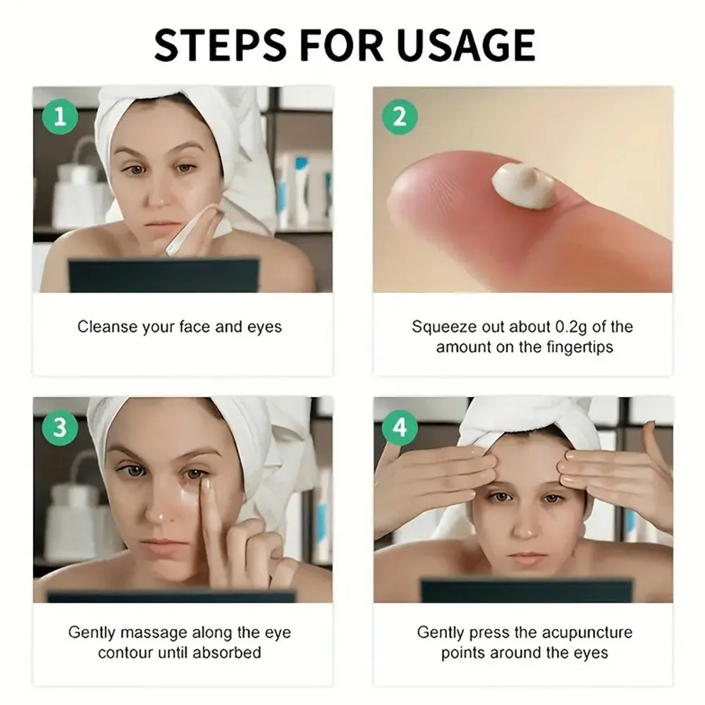 YOUNGCOME Retinol Eye Cream – Fine Lines & Wrinkles 1.6/2.21oz