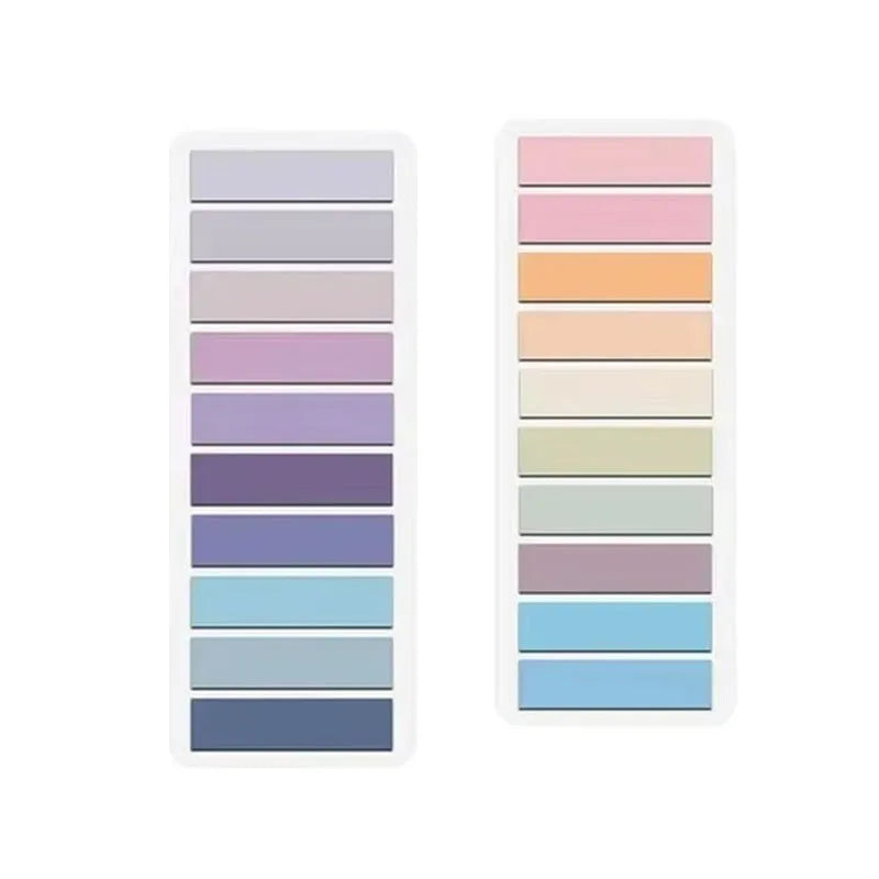 1/2Pcs 200 Sheets Colorful Sticky Notes Memo Pad Self Adhesive Label Note Bookmarks Notepad School Office Stationery Supplies Oasis Select Mix-2pcs 9