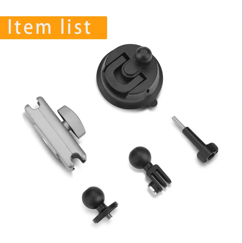 Suction Cup Car Mount for DJI Osmo, GoPro & Insta360