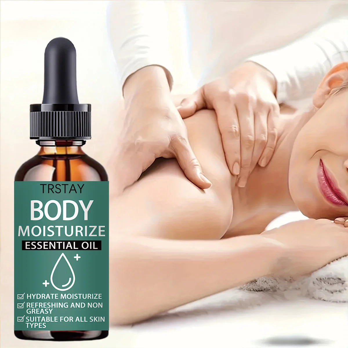 TRSTAY Body Moisturizing Essential Oil – All Skin Types