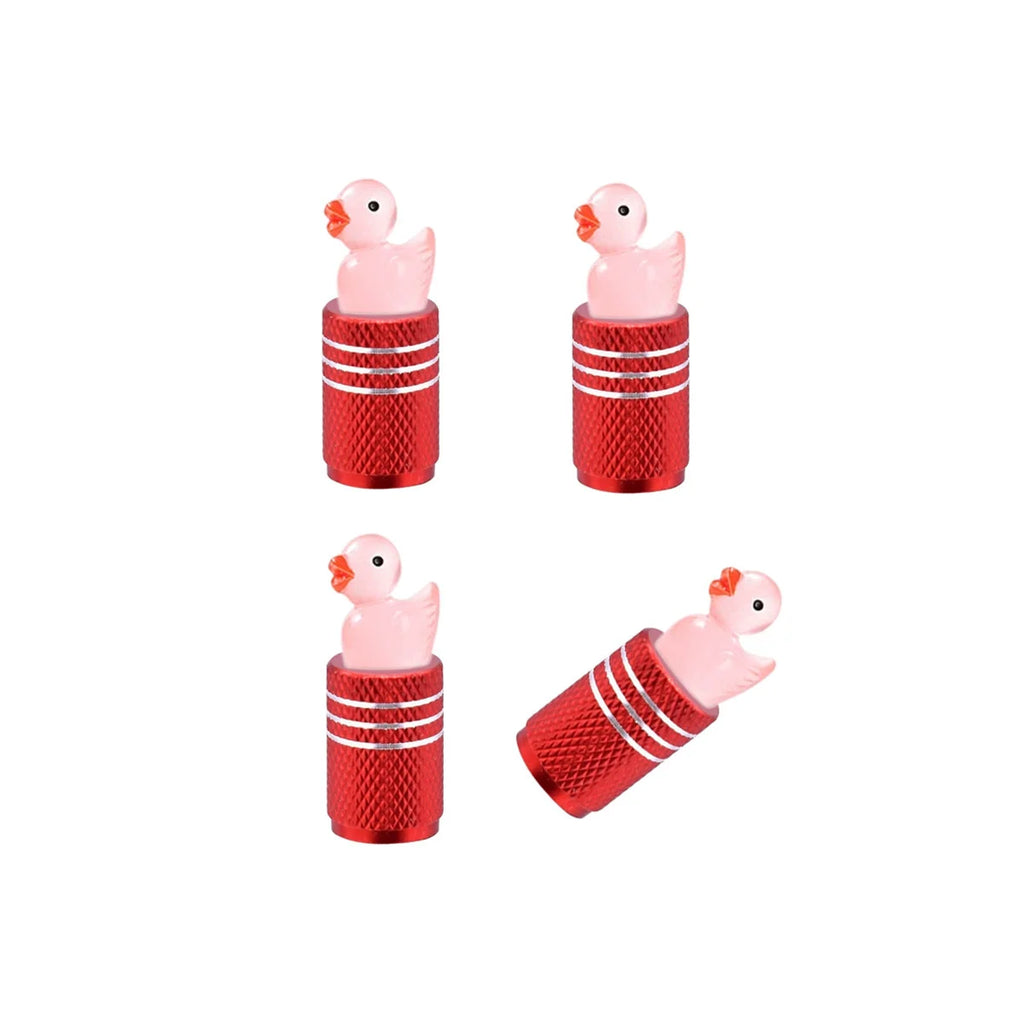 Car Tire Valve Stem Cap, Sedan Dust Cap, Glow-in-the-Dark 3D Automotive Valve Stem Cap Oasis Select 4pcs 10