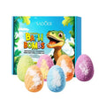 6PCS Bath Bombs for Kids Toddler with Dinosaur Eggs Inside, Fizzy Spa Balls Gift Set, Handmade Bubble Fun Relaxing Holiday Gift Oasis Select 6pcs 1 box