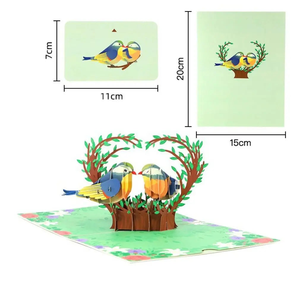 3D Pop-Up Valentine's Day Card | Handmade Paper Sculpture