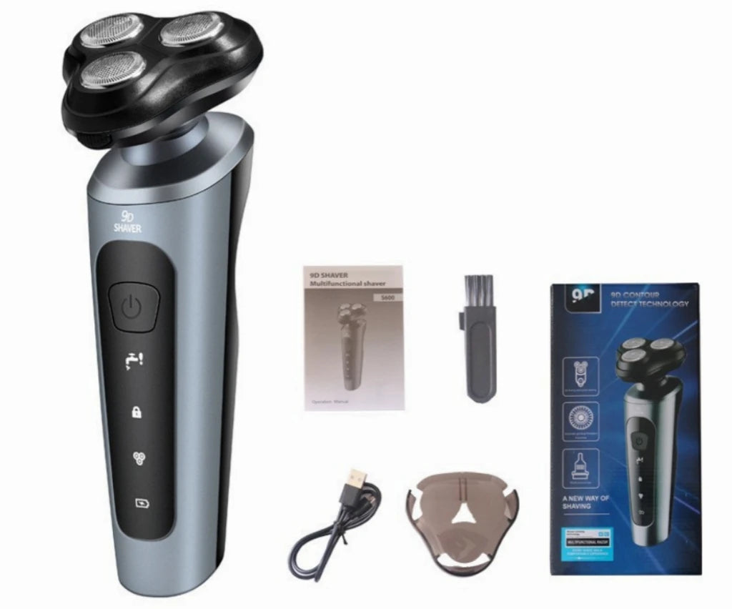 Electric Waterproof Shaver Wet Dry Shaving With USB Charging Cable Suitable For Business Trip Home Daily Use Oasis Select