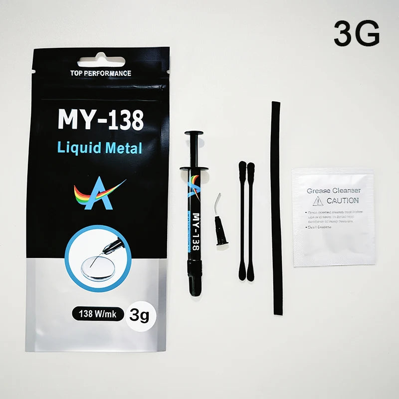 MY-138 Liquid Metal Thermal Paste | CPU GPU Laptop Cooling 1g–5g