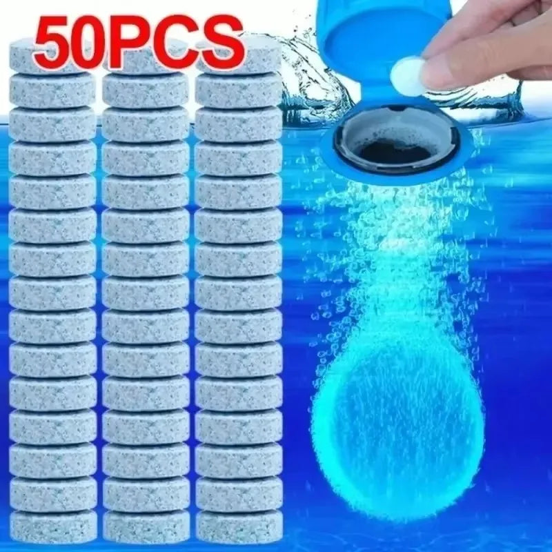 10/30/60Pcs Solid Cleaner Car Windscreen Wiper Effervescent Tablets Glass Toilet Cleaning Car Accessories Oasis Select
