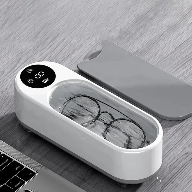 Ultrasonic Glasses Cleaner – Wireless Eyewear Cleaning Machine