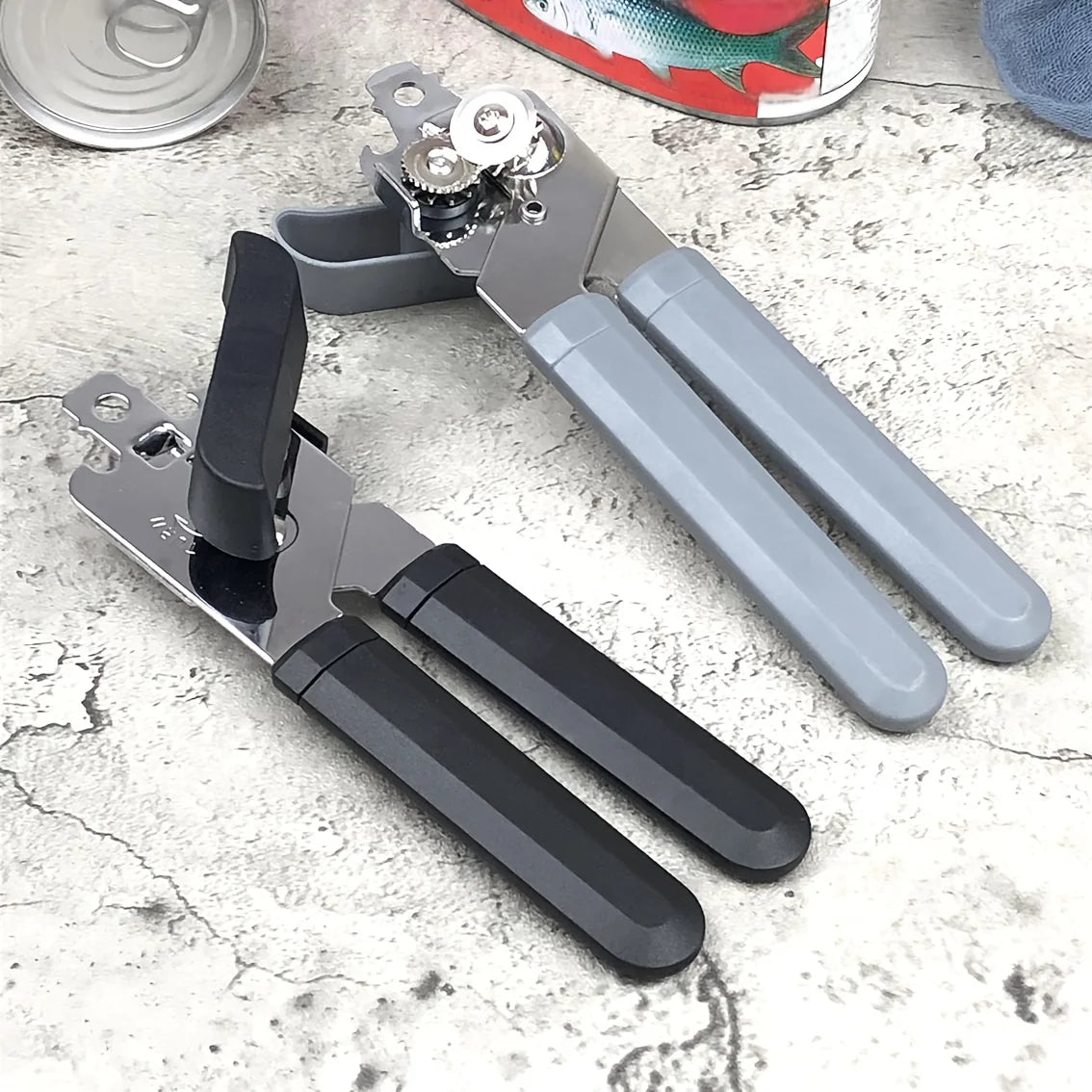1pc Stainless Steel Multifunctional Professional Can Manual Can Opener Craft Beer Grip Can Opener Bottle Opener Kitchen Gadgets Oasis Select