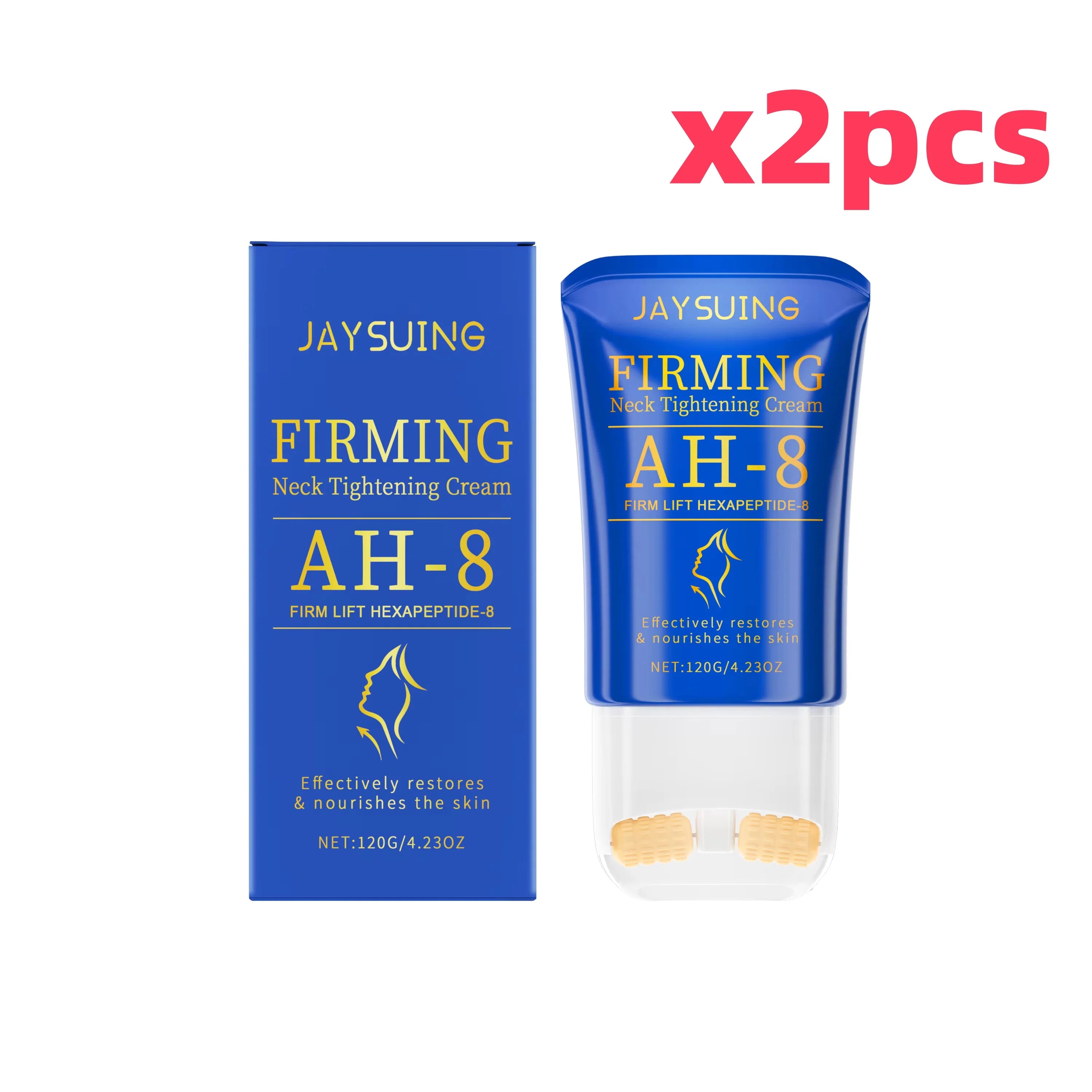 Jaysuing Neck Firming Roller Cream – Anti-Wrinkle Lift 120g Neck Firming Cream Oasis Select 120g boxedx2pcs 120g