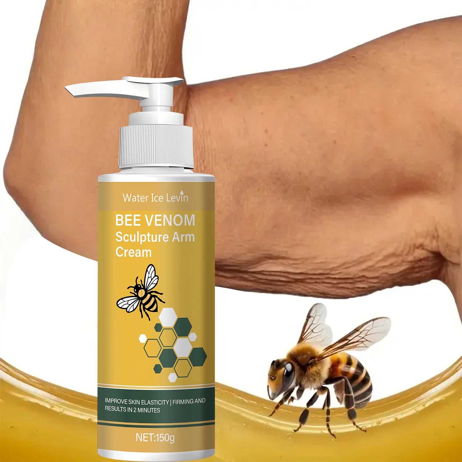 Bee Venom Firming Arm Cream – Turmeric & Coconut Oil 150g Body Firming Cream Oasis Select