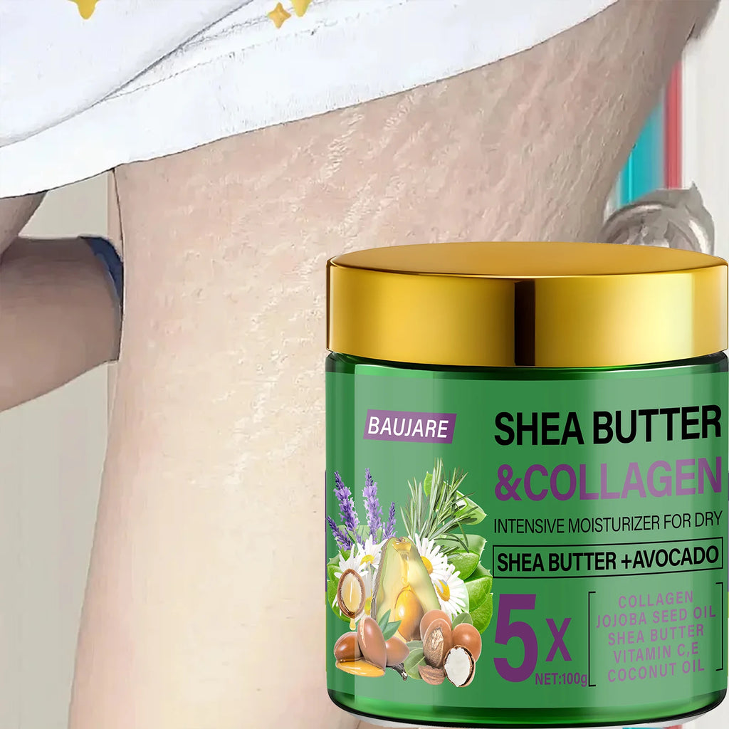 Shea Butter & Collagen Face Cream – Dry Skin Moisturizer Face & Body Cream Oasis Select