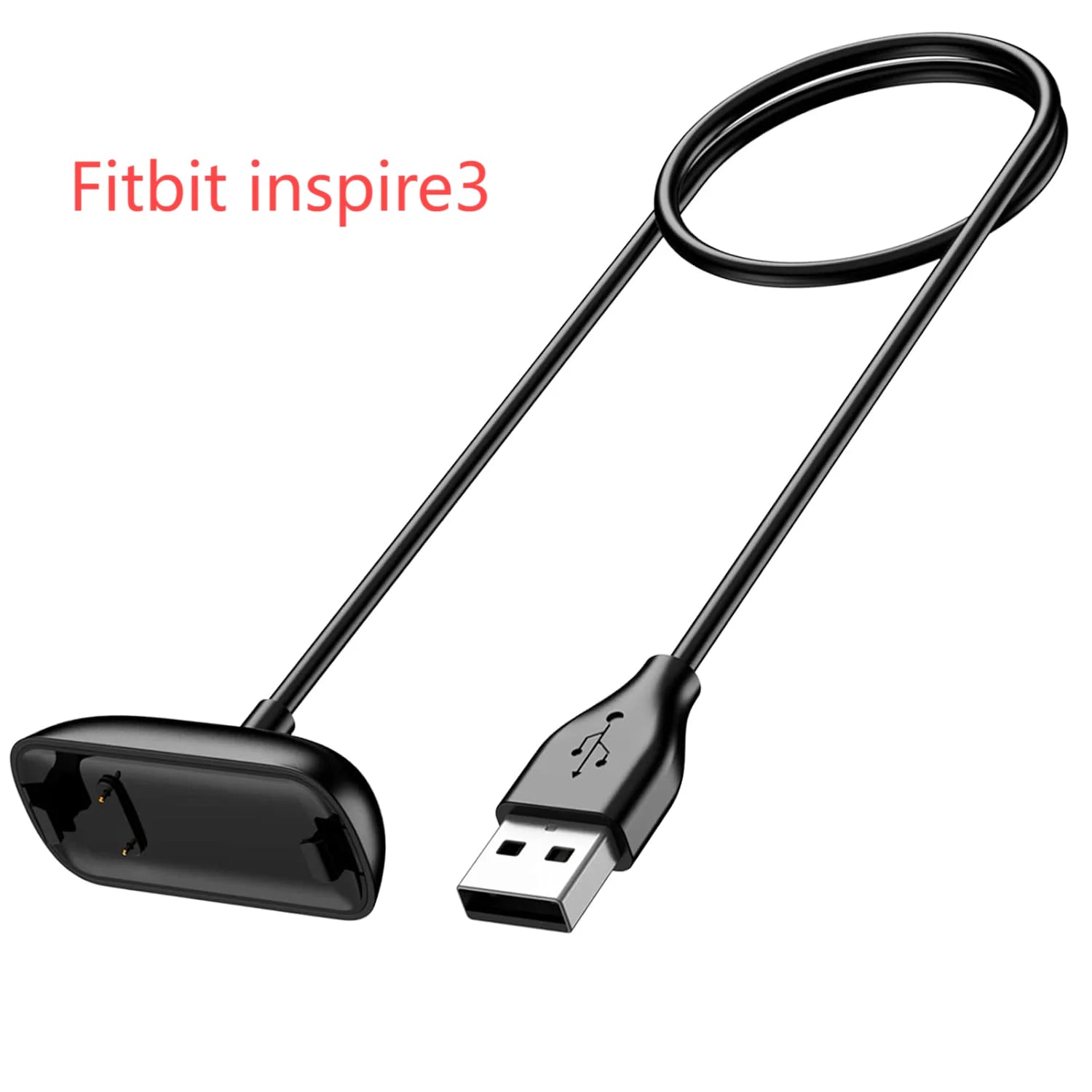 USB Charger for Fitbit Inspire 1/2/3 & Ace 3 – Fast Replacement Smartwatch Charger Oasis Select