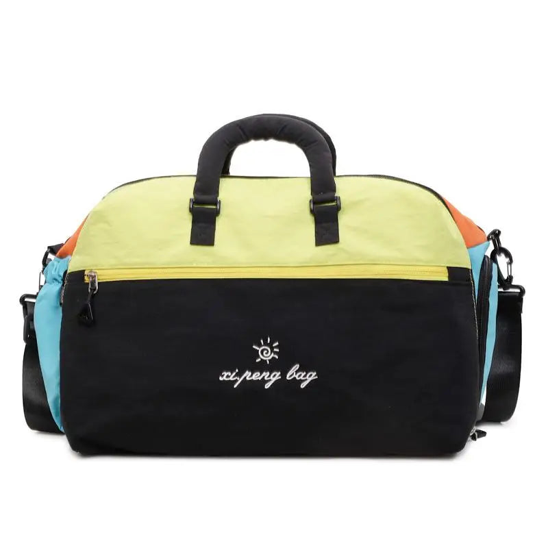Large Colorful Waterproof Duffel Bag for Travel & Gym