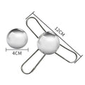 Stainless Steel Ice Ball Coffee Cooler | Whiskey & Cocktail Beverage Cooling Tool Oasis Select Trident