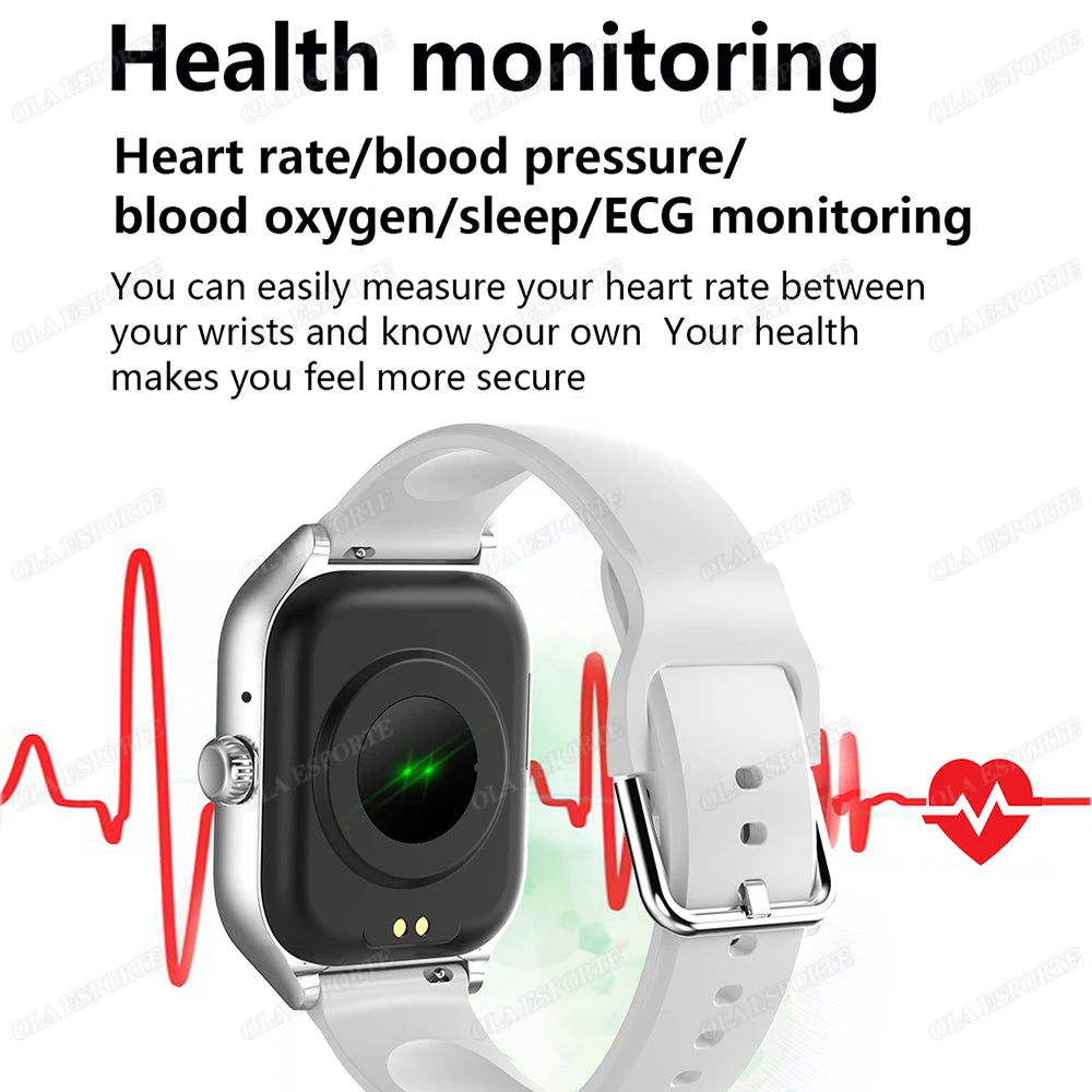 HT30 Smart Watch 2.01" HD Bluetooth Call Fitness Tracker