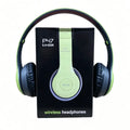 Multifunctional Bluetooth 5.0 Portable Foldable Headmounted Wireless Headset For Bluetooth connection TF Card Wired Connection Oasis Select green