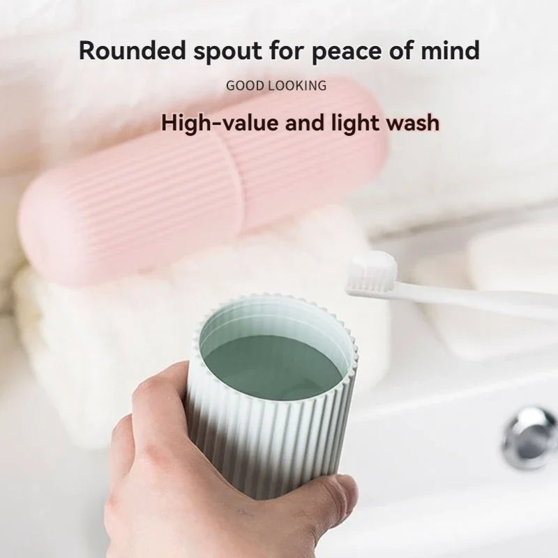 Portable Toothpaste Toothbrush Protect Holder Case Travel Camping Storage Box Protect Toothbrush Toothpaste from Dirt and Damage Oasis Select