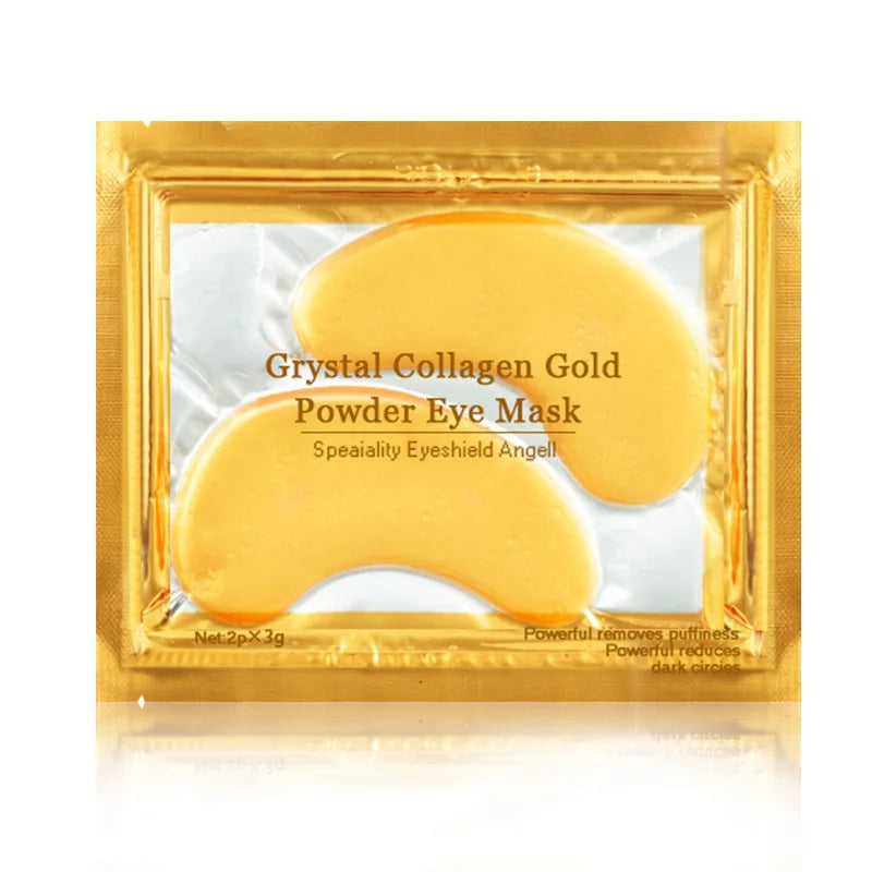 BIOAOUA 50 Pairs Gold Collagen Eye Patches – Dark Circles & Bags Collagen Eye Mask Oasis Select