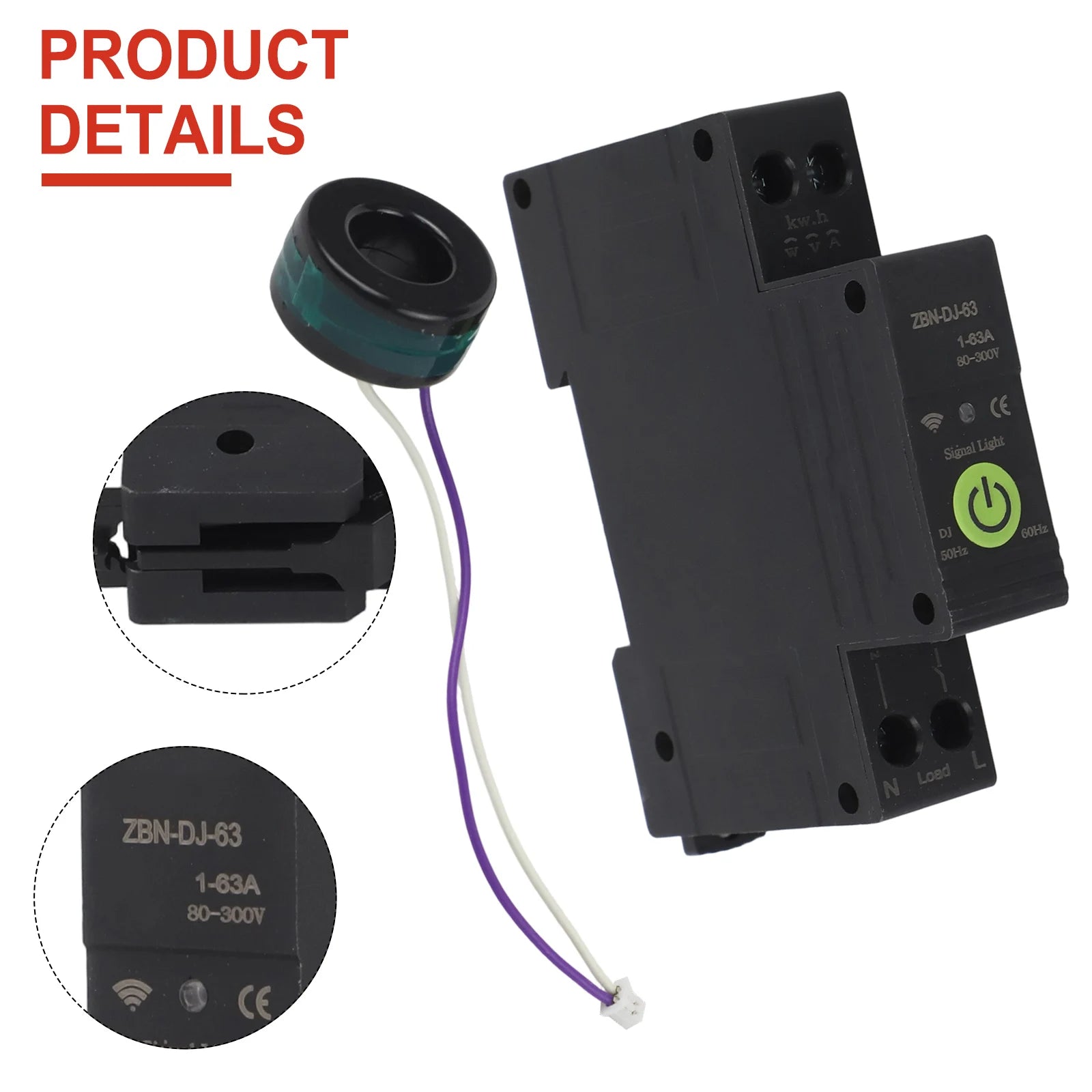 For TUYA For ZigBee Intelligent Metering Circuit Breaker Remote Switch Control Tool Accessories Electrical Equipment Oasis Select