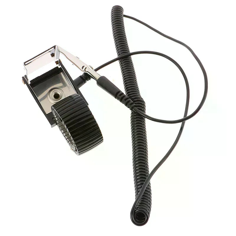 Anti static work wrist strap ESD adjustable discharge belt ground metal bracelet Oasis Select