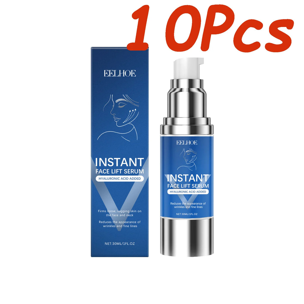 Instant Face Lifting Serum Firming Anti-Wrinkle Deep Moisturizing Brightening Smoothing Fade Fine Lines Tightening Essence Oasis Select 10 x 30ml Boxed