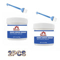 Premium White Lithium Grease With Brush Waterproof Multi-Purpose Lubricant Anti Rust Auto Marine Garage Door Hinge Metal Parts Oasis Select 200g