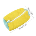 Washing Shoes Bag Cotton Laundry Net Fluffy fibers Easily remove dirt Washing Bags Anti-deformation Shoes Clothes Organizer Oasis Select 1PC Yellow