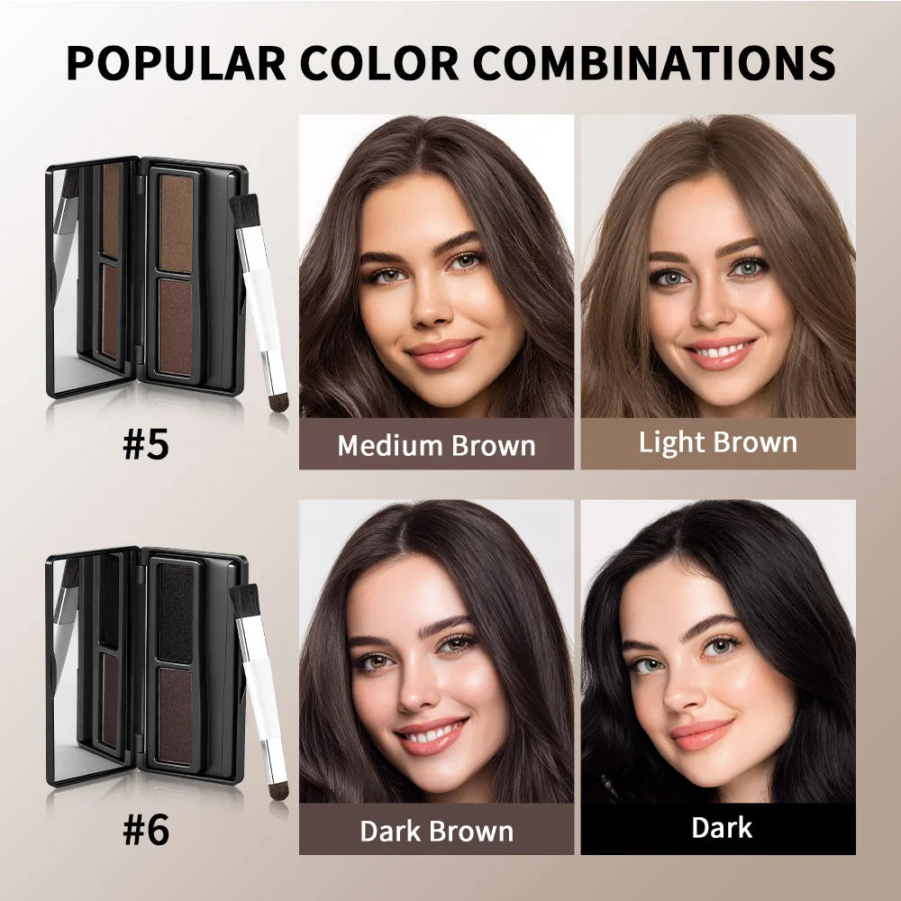 Lakerain Hair Root Covering Decoration Precise Application Hair Root Hairline Long Lasting Waterproof Natural Covers White Hairs Oasis Select
