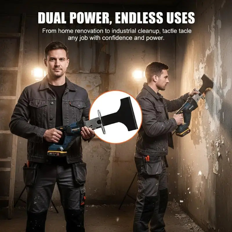4-Piece Reciprocating Saw Scraper Blades | High Carbon Steel