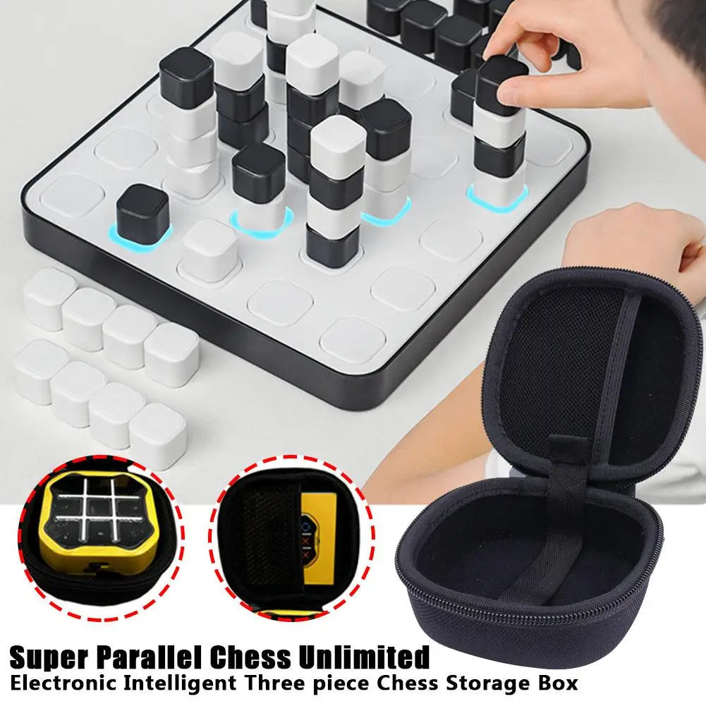 EVA Storage Bag for GiiKER Tic Tac Toe Handheld Game Console