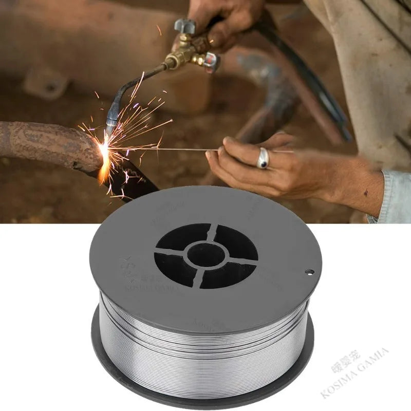 Airless Self Shielded Welding Wire Carbon Steel Flux Cored Wire 0.8mm/1mm for Easy Welding Machine Repair and DIY Projects Oasis Select