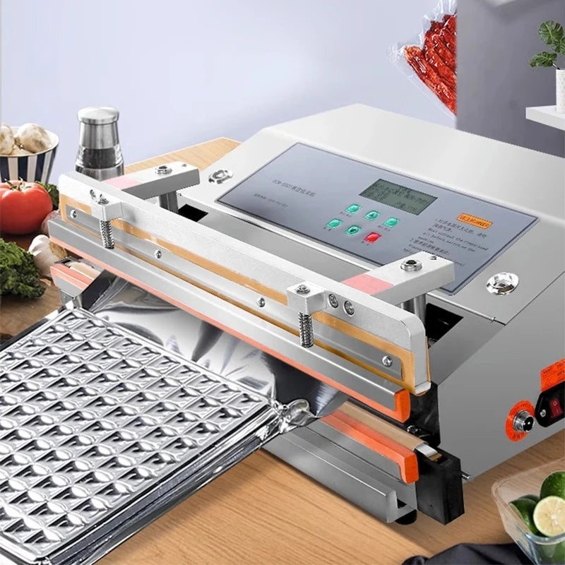 LZHZXY Commercial Pneumatic Vacuum Sealer 500/600MM | Food Packer