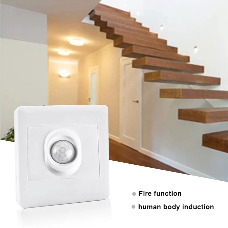 PIR Motion Sensor Switch AC110V-220V | Auto Infrared Light Motion Sensor Switch Oasis Select
