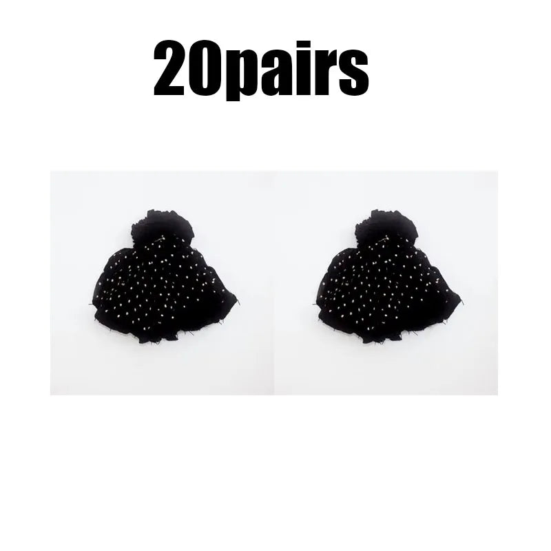 10/20/30pairs Cool Breathable Summer Sexy Black Skin Dot Sock Solid Color Dot Socks Women Girls High Stretch Mesh Nylon Sock Oasis Select 20pairs black One Size