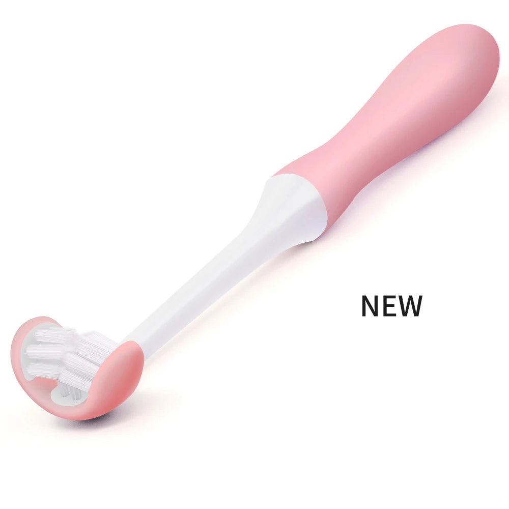 Kids U-Shaped 3D Toothbrush | Soft Silicone | Ages 4–12