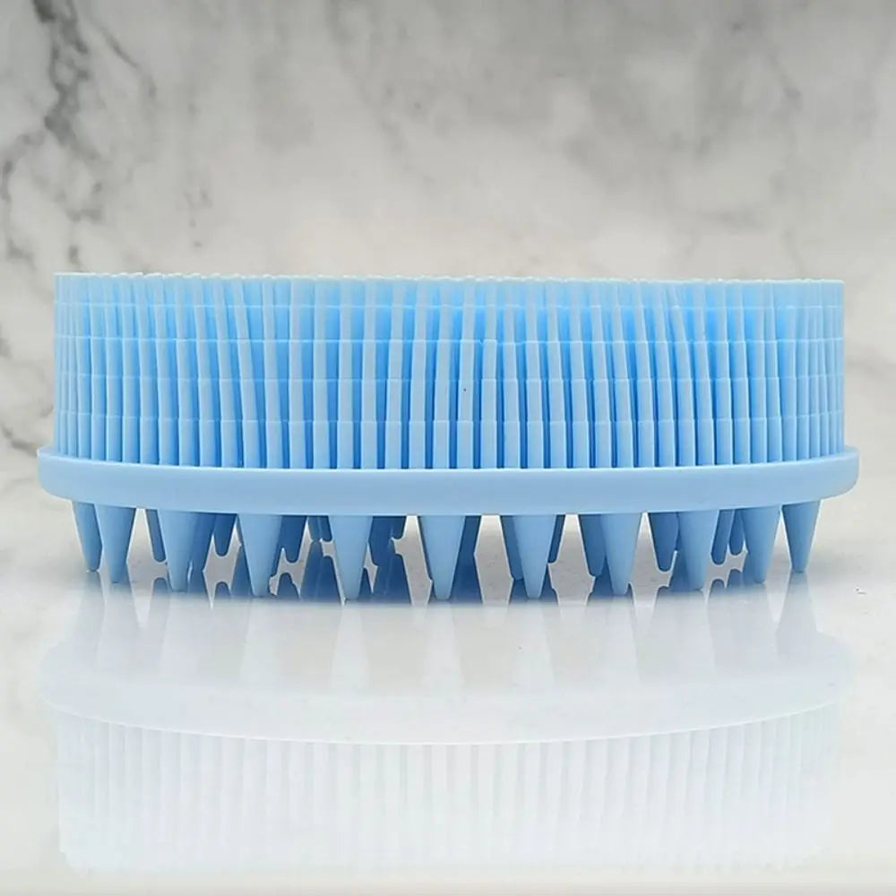Double-Sided Silicone Bath Brush | Body Scrub & Exfoliator