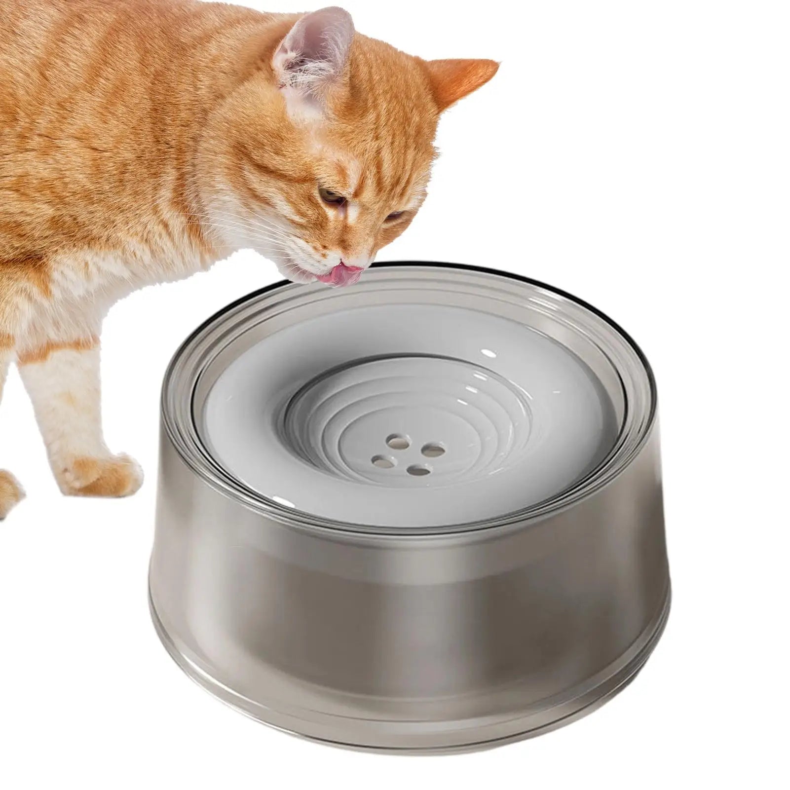 Spill Proof Water Bowl 1200ml Large Capacity Dogs Slow Drinking Bowl for Messy Drinkers Pet Puppy Kitten Drinking Dispenser Oasis Select