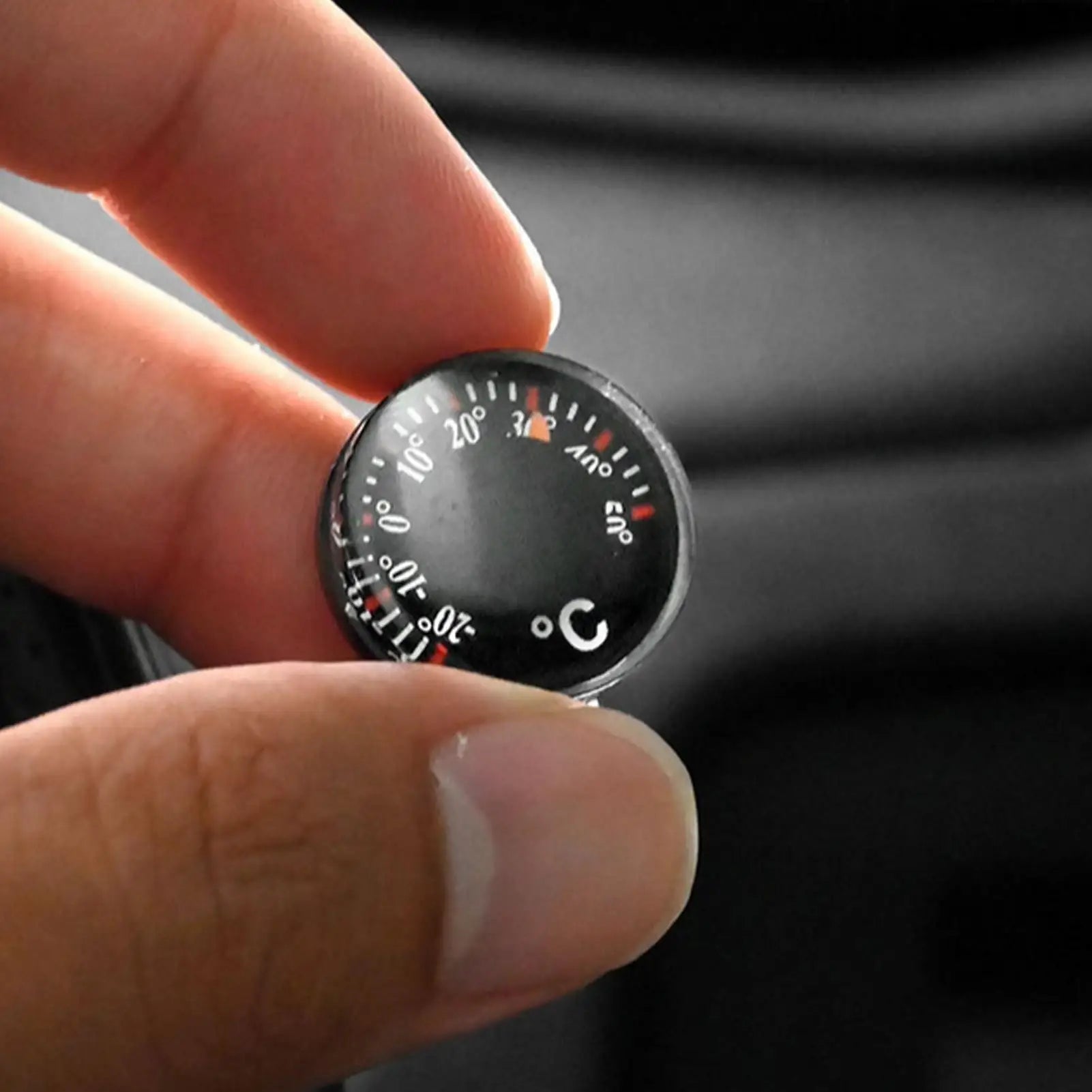 Car Thermograph Mechanical Portable Small Temperature Gauge Car Window Thermograph for Car RV Van SUVs Truck Parking Summer Oasis Select