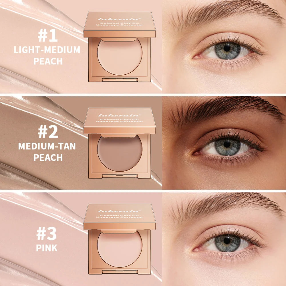 ibcccndc CC Undereye Color Corrector – Waterproof Concealer Undereye Concealer Oasis Select 3 colors