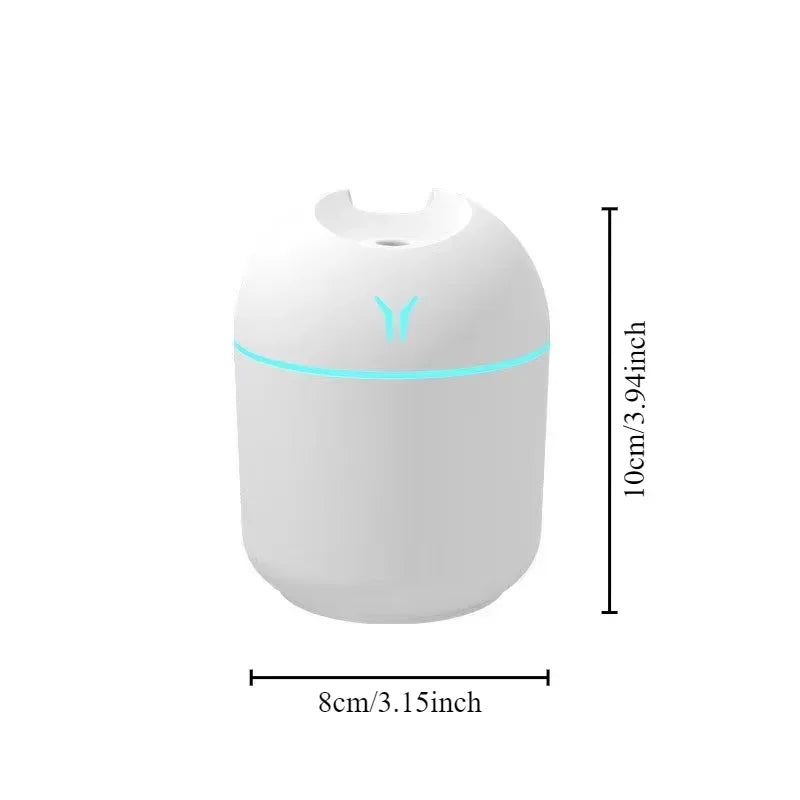 250ML Mini Aroma Diffuser USB Essential Oil Aromatherapy Desktop Atomizer Household Humidifier Air Freshener for Home Decor Oasis Select