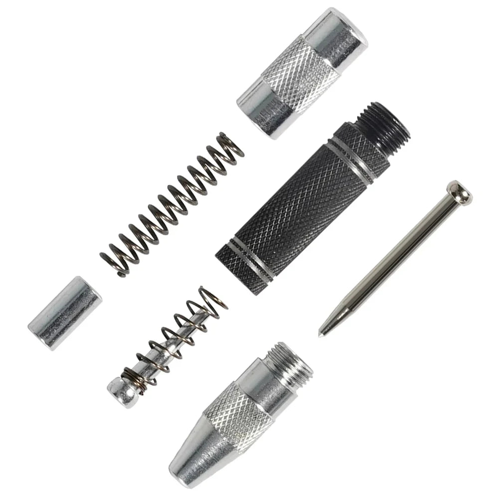 5inch Automatic Center Punch Spring Loaded Marker Wood Metal Glass Steel Press Dent Drill Location Hand Tool ﻿ Oasis Select