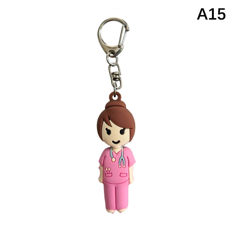 Syringe-Shaped Ampoule Bottle Opener Keychain Rubber Cutter Aid Medication Vial Breaker Tool For Home Nurses And Doctors Oasis Select A15