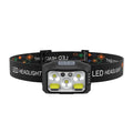 LED Headlight Strong Light Sensing Fishing Light USB Type-C Charging Mounted Outdoor Night Running Lamp Multi Functional 6-Speed Oasis Select 1 China Mainland