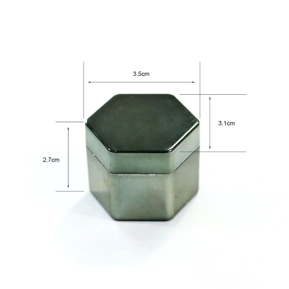 Plastic Magnetic Chalk Case for Hexagonal Billiards Chalk - Holder Designed to Secure Chalk for Easy Use and Transport Oasis Select