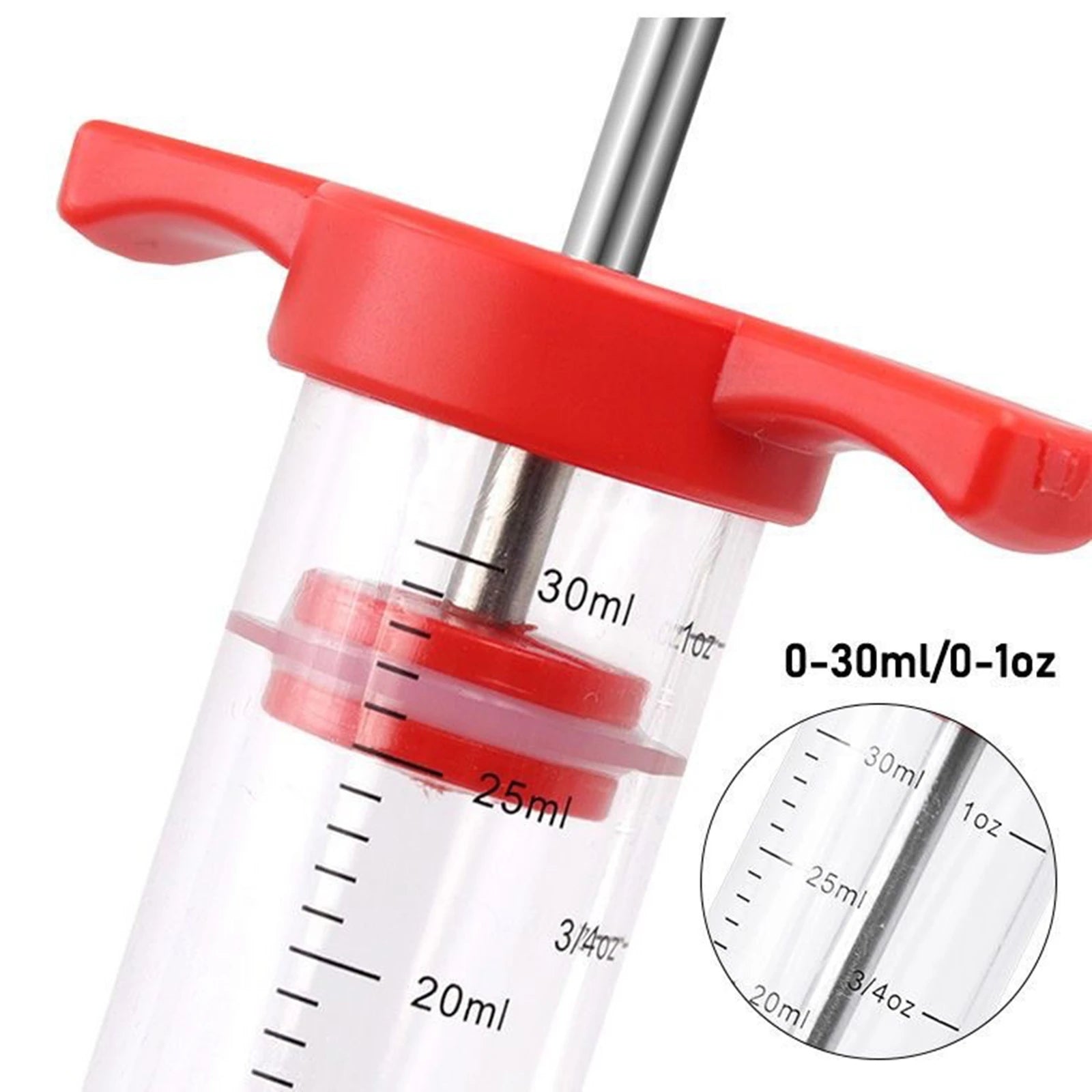 BBQ Meat Marinade Injector Syringe – Turkey & Chicken Flavor Marinade Injector Oasis Select