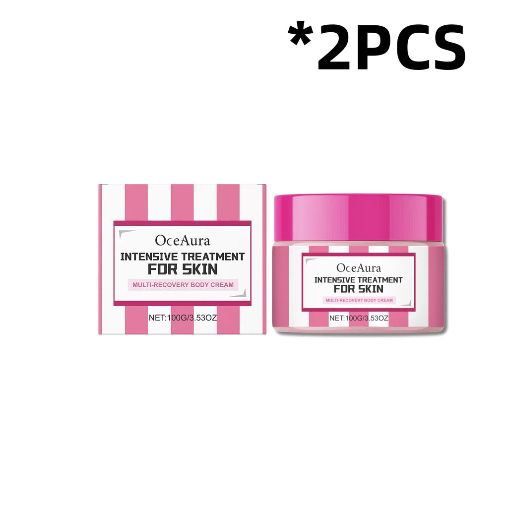 OCEAURA Body Moisturize Cream Repair Damage Firm Skin Lasting Fragrance Non-greasy Refresh Enhance Elasticity Body Massage Cream Oasis Select 100g Boxed X2 PCS