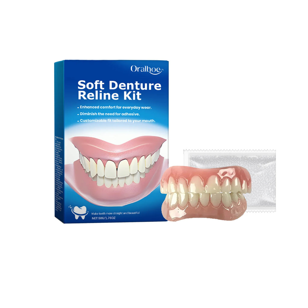 Cosmetic Tooth Veneer & Denture Set – Fills Gaps Cosmetic Tooth Kit Oasis Select 50g boxed