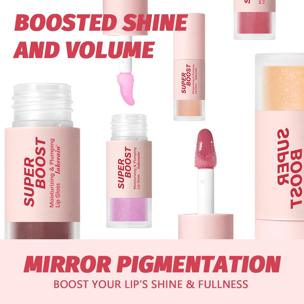 Moisturizing & Plumping Lip Gloss High Shine or Shimmer Finish Long Lasting Hydration Care Fresh Sensation Non-Sticky Lip Gloss Oasis Select